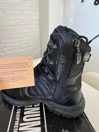 - 36 Botas Magnum Lynx 8.0 cremallera policía s