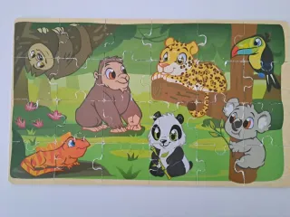 Maletín con 2 puzzles infantiles