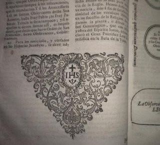 LIBRO ANTIGUO - AÑO 1703.