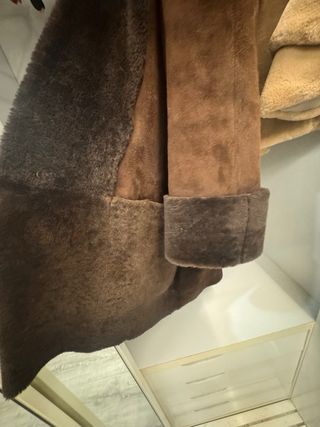 Abrigo Pelo Purificación García Marrón