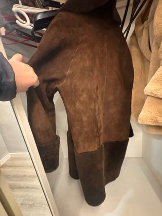 Abrigo Pelo Purificación García Marrón