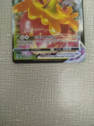 Carta Pokémon Flapple VMAX HP 320