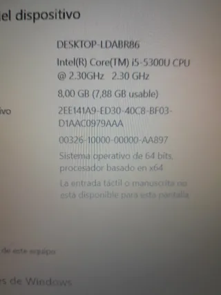 HP Elitebook i5 8GB RAM