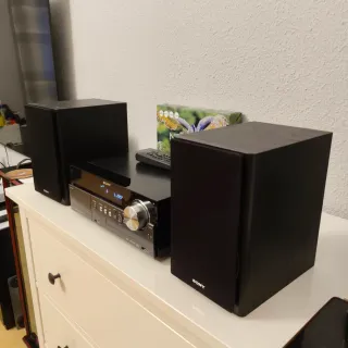 Minicadena Sony Negra