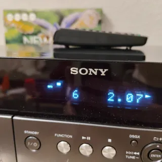 Minicadena Sony Negra