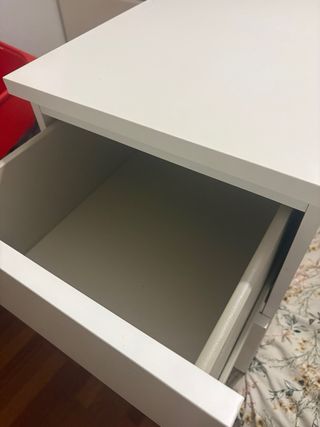 Cajonera blanca 2 cajones