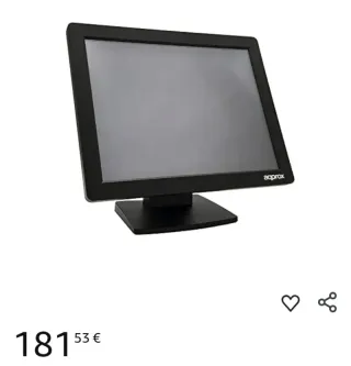 Monitor Táctil Resistivo Approx appMT15W4