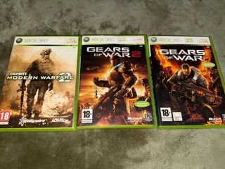 Xbox 360: Call of Duty MW2 e Gears of War
