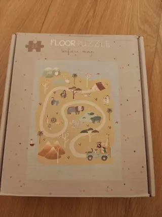 Puzzle Zara Home Safari Map y Alfabeto 35 Piezas