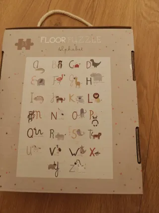 Puzzle Zara Home Safari Map y Alfabeto 35 Piezas