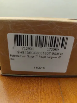 Potencia MTB FUN STRYGE Roja