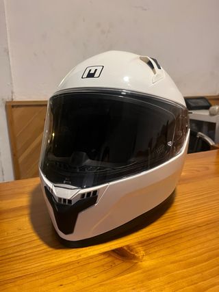 Casco MPH Tiger Blanco Brillo ECE 22.06
