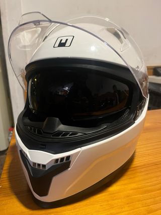 Casco MPH Tiger Blanco Brillo ECE 22.06