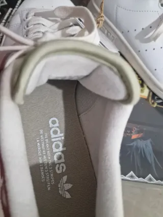 Zapatillas Adidas Stan Smith Blancas y Grises