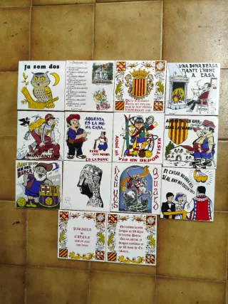 14 azulejos decorativos catalanes