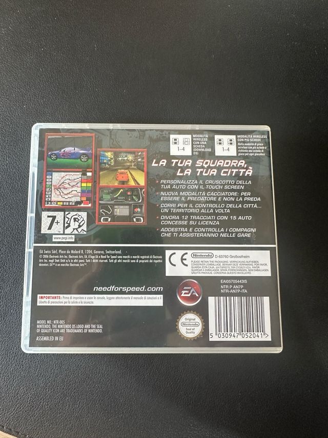 Need for Speed Carbon Own the City Nintendo DS PAL