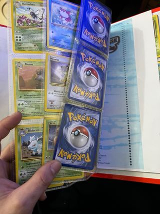 Set Incompleti Carte Pokémon vintage