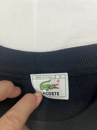 Jersey Lacoste Azul Marino