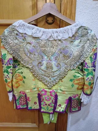 Vestido Fallera amarillo clarito OFERTA