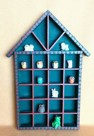 Expositor Casa Madera Estantería