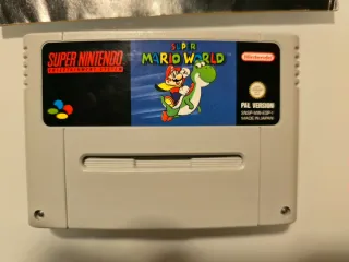 Super Mario World - Super Nintendo (SNES) ORIGINALE