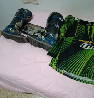 Abbigliamento da Moto Thor Nero e Verde