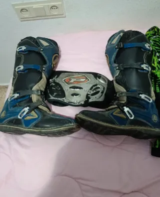 Abbigliamento da Moto Thor Nero e Verde