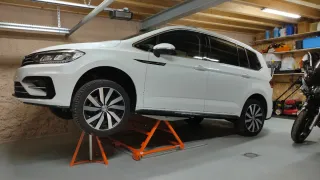 Elevador de coche portátil basculante