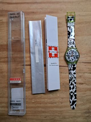 Swatch Niklaus Troxler Edizione Limitata