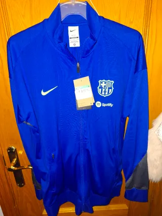 Chándal Nike FC Barcelona Azul y Gris