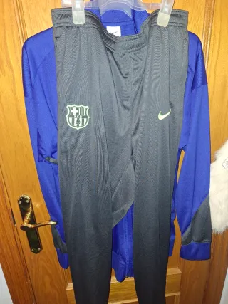 Chándal Nike FC Barcelona Azul y Gris