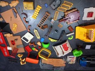 Lote de piezas de Playmobil
