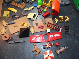 Lote de piezas de Playmobil