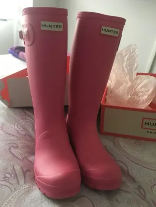 Botas Hunter Rosas