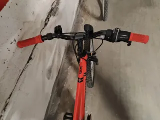 Bicicleta Montaña Infantil Roja