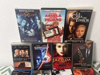 Lote...9...15 VHS Varios Géneros