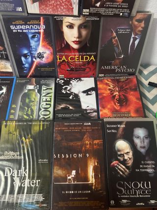 Lote...9...15 VHS Varios Géneros