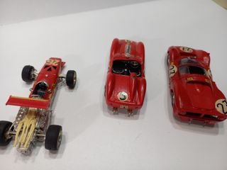 Set 3 Brumm Ferrari 1/43 R158/R171/R194