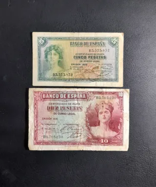 🇪🇸 Billetes España 1935