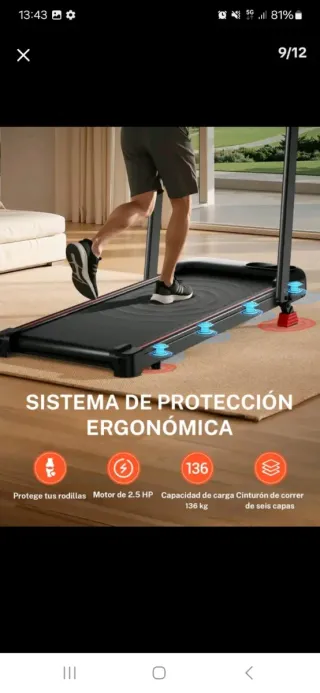 Tapis roulant inclinato per camminare