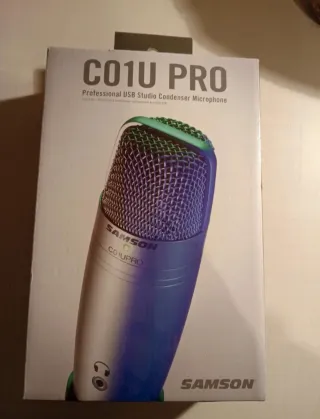 Micrófono Samson C01U PRO USB Condensador