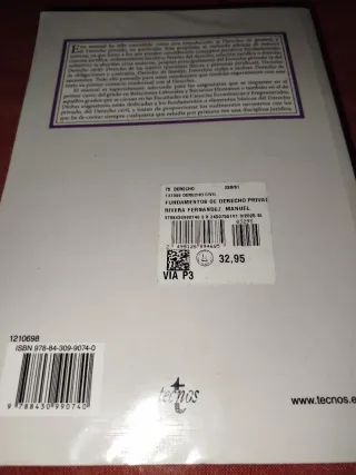 Fundamentos de Derecho Privado