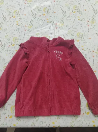 Giacca bambina Prenatal bordò taglia 3/4 anni