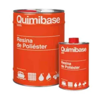 Resina de Poliéster Quimibase 25kg más catalizador