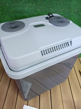 Arebos Nevera termoeléctrica 25L Gris