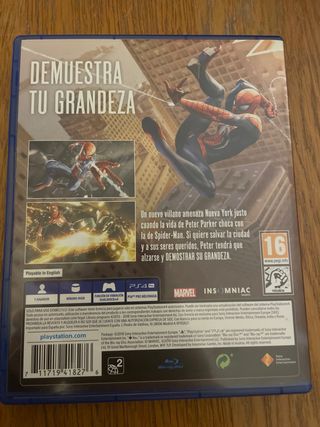 Juego PS4 Marvel's Spider-Man