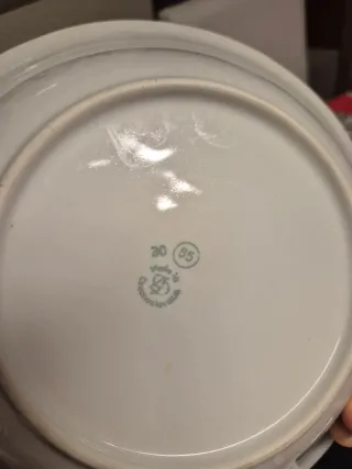 Set 2 Ciotole Vintage Porcellana Oro