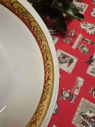 Set 2 Ciotole Vintage Porcellana Oro