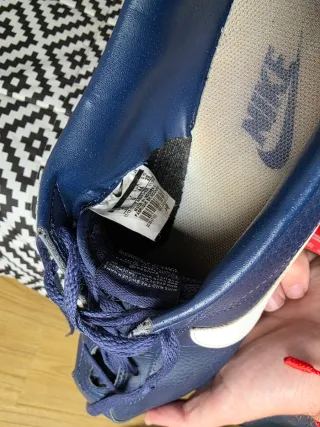 Zapatillas Nike Piel Azul Talla 44