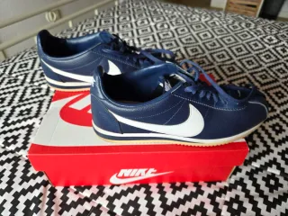 Zapatillas Nike Piel Azul Talla 44